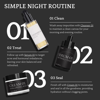 Same Skincare Cream 01 jar – hyaluronic acid and gentle retinol night cream