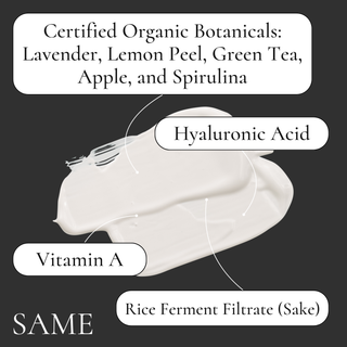 Same Skincare Cream 01 jar – hyaluronic acid and gentle retinol night cream