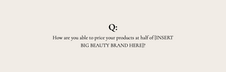 Pricing: How Big Beauty Makes You Pay